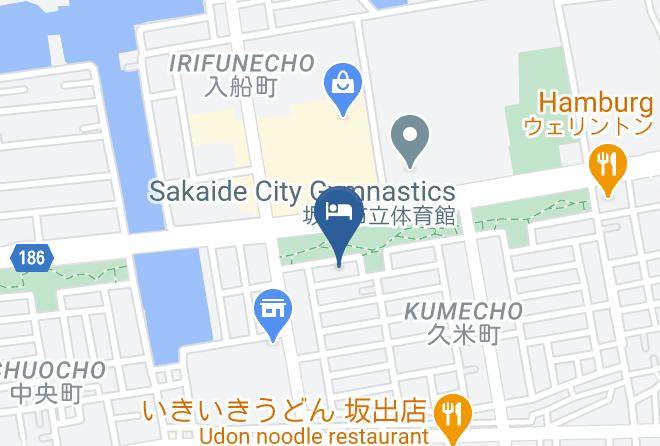 Sakaide City - Hotel New Century Sakaide Maps