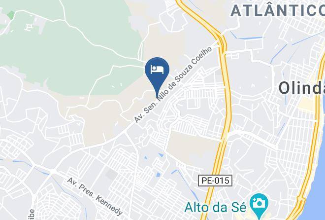 Olinda - Chalezinho Hotel Maps