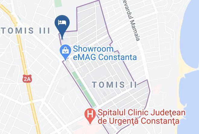 Constanta - Hotel New Derby Maps
