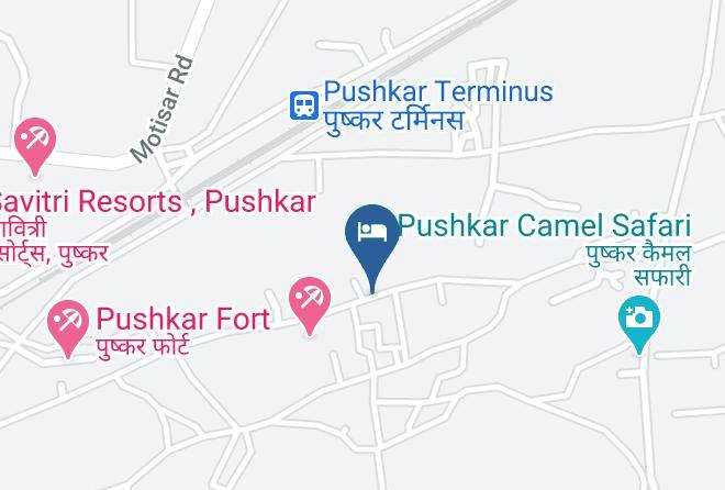 Pushkar - Hotel New Desert Palace Maps