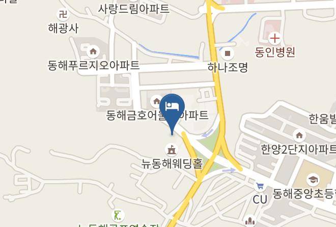 Donghaesi - Hotel New Donghae Maps