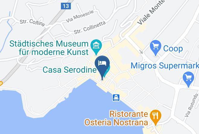 Locarno - Hotel New Elvezia Maps