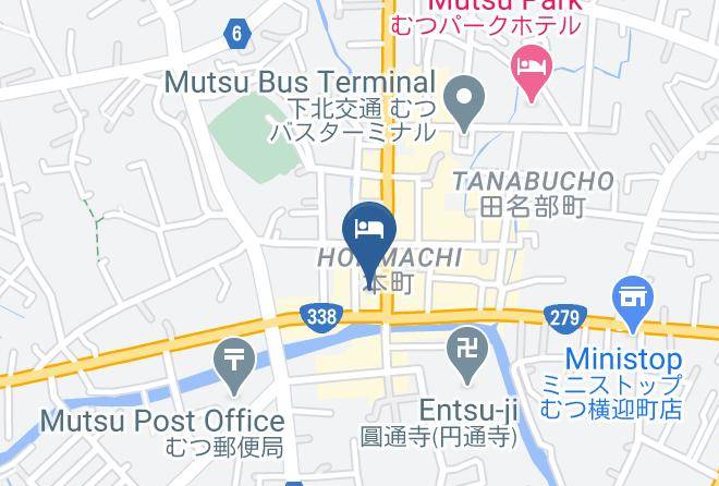Mutsu City - Hotel New Green Maps