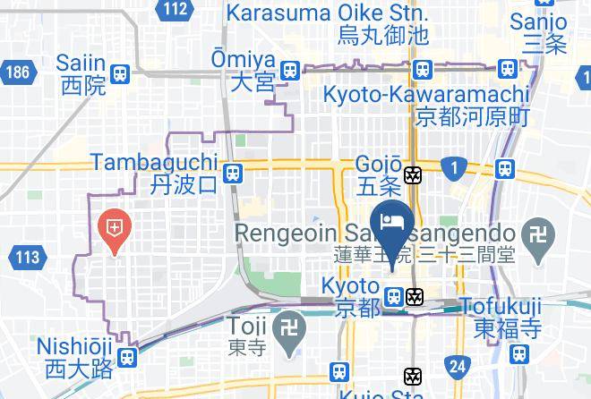 Kyoto City Shimogyo Ward - Hotel New Hankyu Kyoto Maps