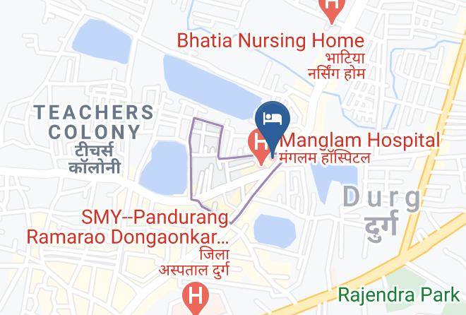 Durg - Hotel New India Maps
