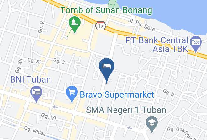 Tuban Regency - Hotel New Jawa Timur Tuban Maps