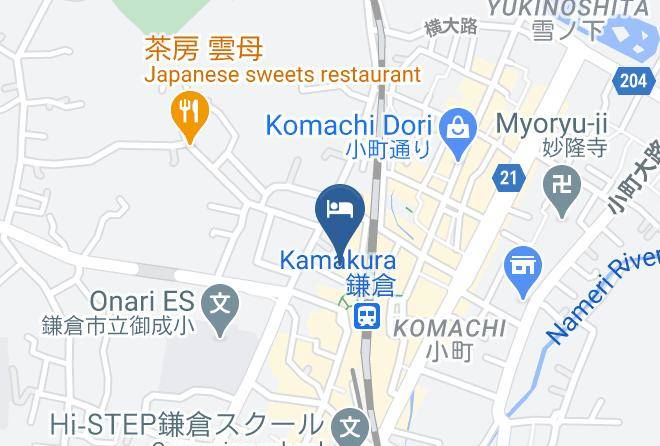 Kamakura City - Hotel New Kamakura Maps