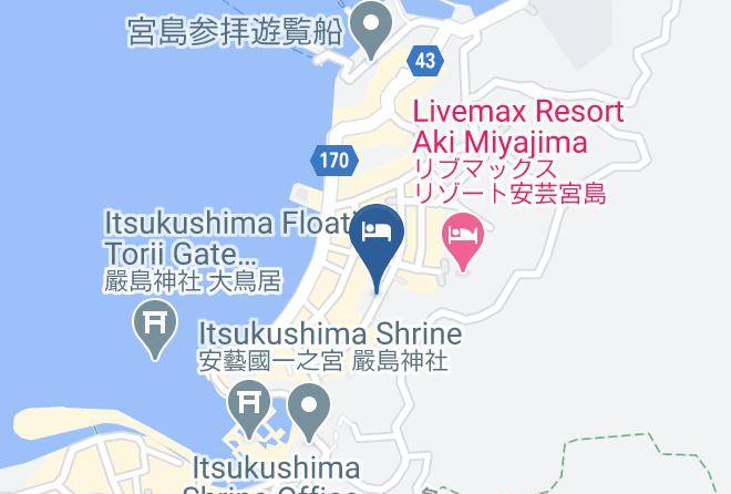 Hatsukaichi City - Hotel New Kotobuki Maps