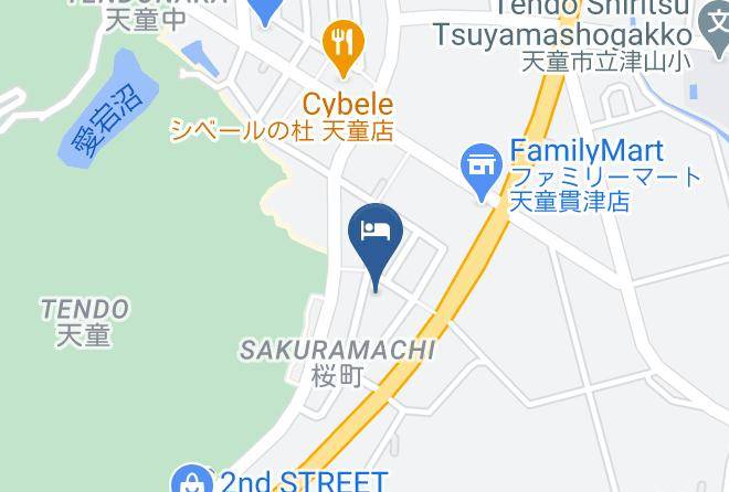 Tendo City - Hotel New Marble Maps