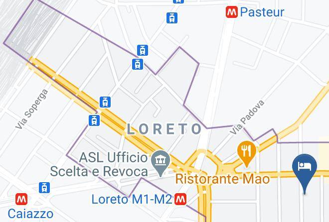 Milan - Hotel New Milan Maps