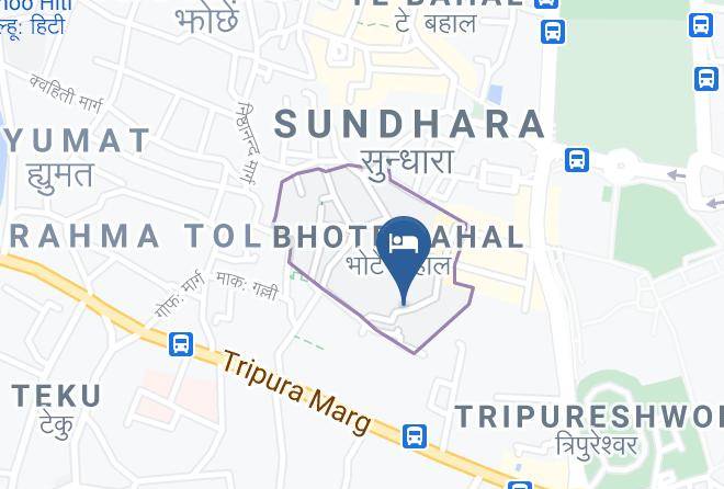 Kathmandu - Hotel New Mount View Maps