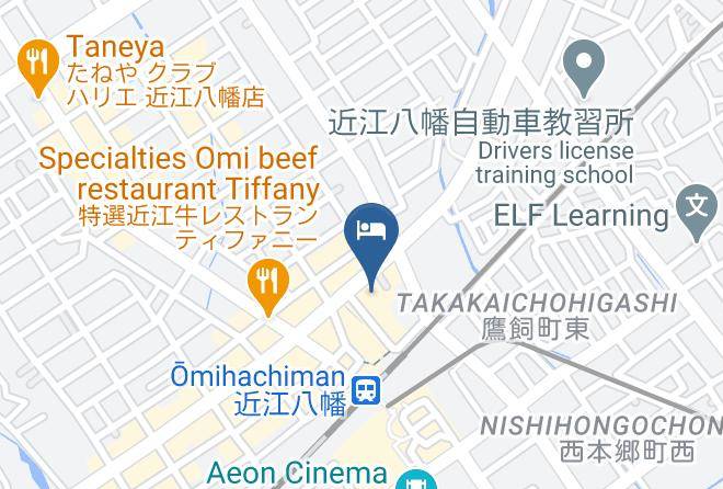 Omihachiman City - Hotel New Omi Maps