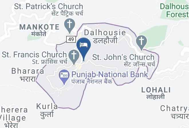 Dalhousie Sub District - Hotel New Palace Maps