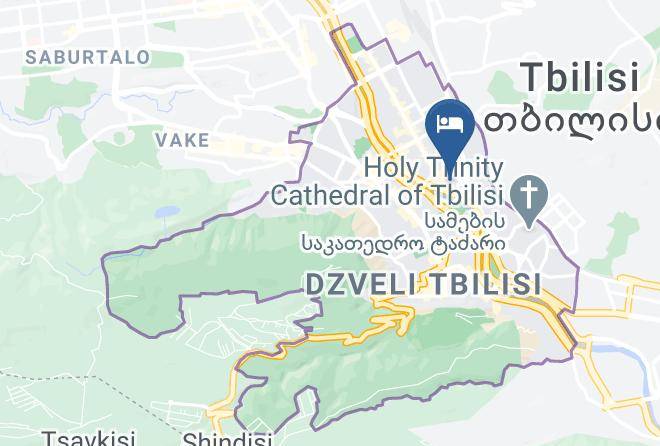 Tbilisi - Hotel New Palace Maps