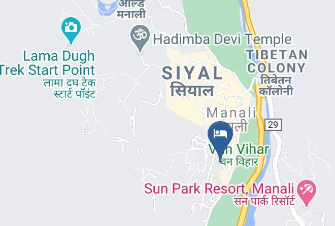 Manali - Hotel New Paramount Maps
