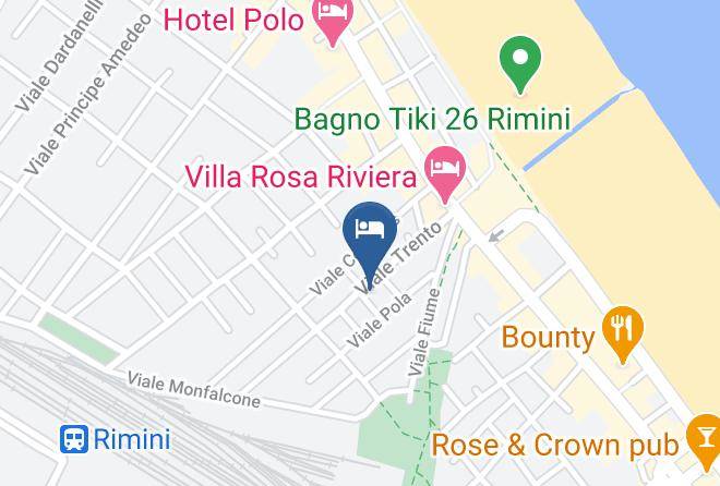Rimini - Hotel New Primula Maps