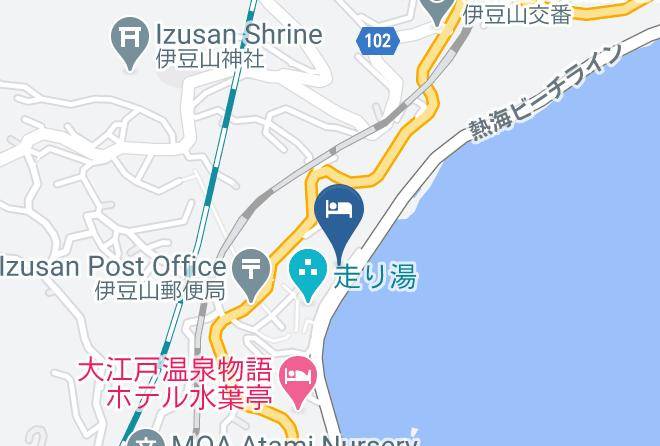 Atami City - Hotel New Sagamiya Maps