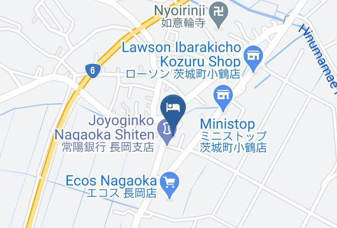 Ibaraki Townhigashiibaraki District - Hotel New Seiko Maps