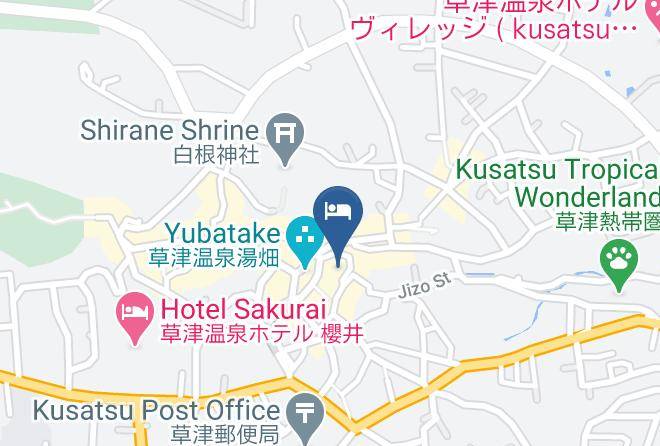Kusatsu Townagatsuma District - Kusatsu Onsen Daitokan Maps
