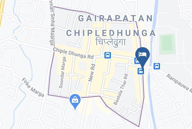 Pokhara - Hotel New Shangrila Maps