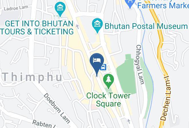 Thimphu - Hotel New Singye Maps