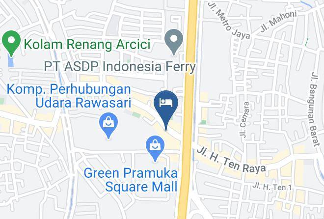 Central Jakarta - Hotel New Star Maps
