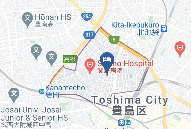 Kankokukan Business Hotel Map