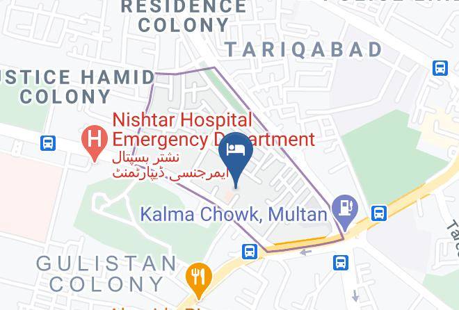 Islamabad - Hotel New Star Maps