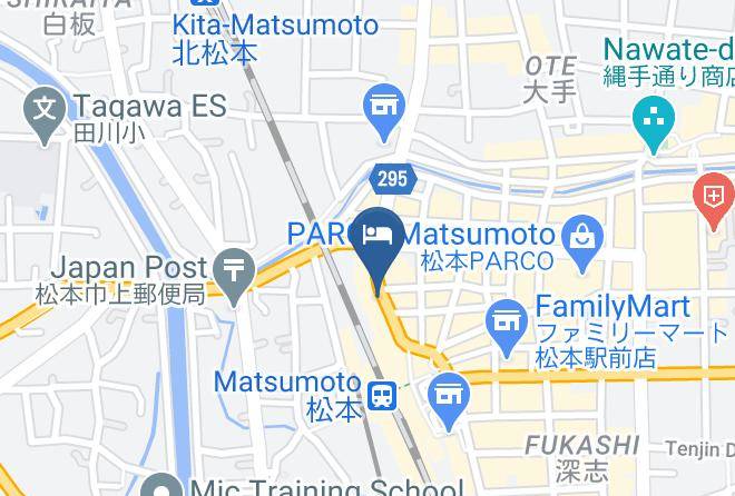 Matsumoto City - Hotel New Station Maps
