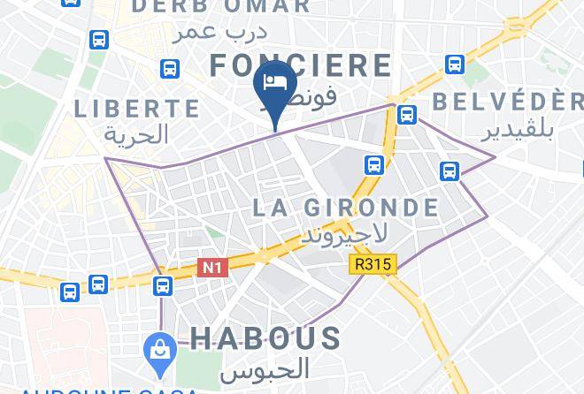 Casablanca - Hotel New Sully Maps