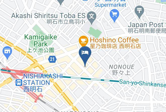 Akashi City - Hotel New Takahama Maps