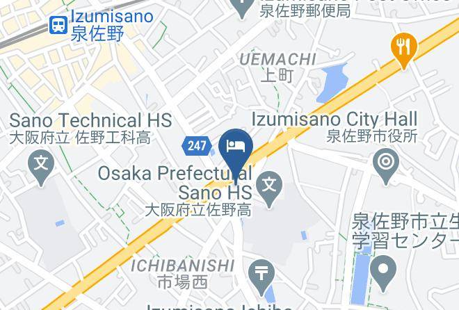 Hotel New Tanaka Map