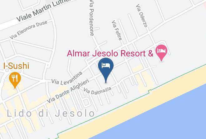 Venice - New Hotel Jesolo Maps