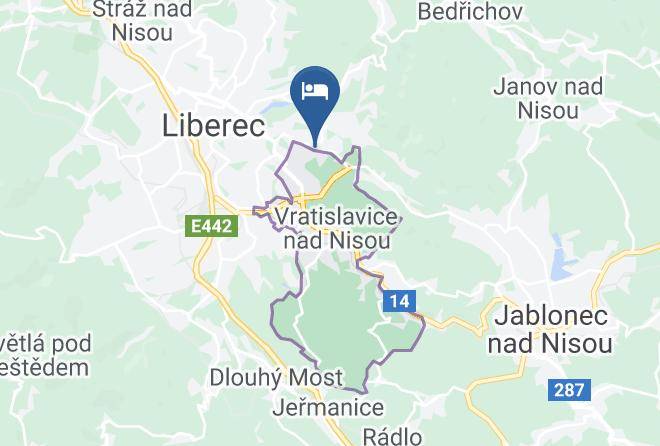 Liberec - Hotel New York Maps