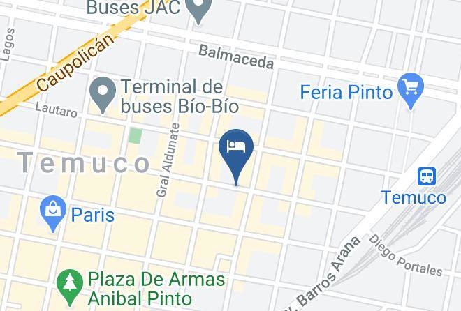 Cautin Province - Hotel Newen Temuco Maps