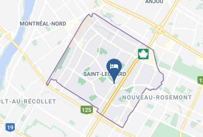 Montreal - Hotel Newstar Maps