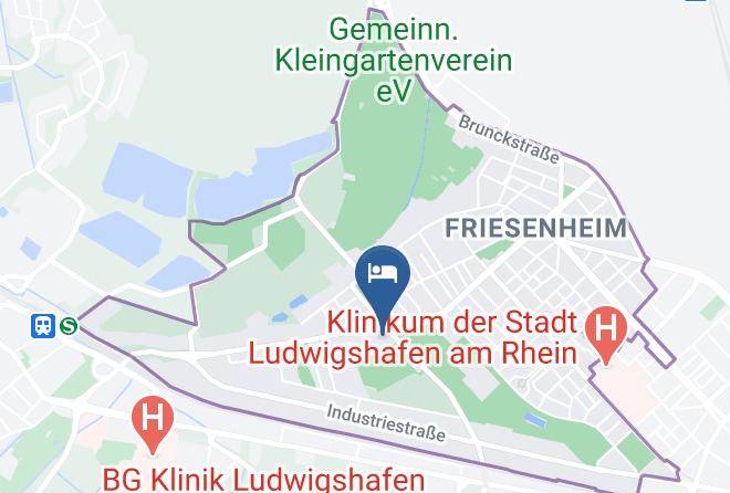 Hotel Newton Ludwigshafen Map