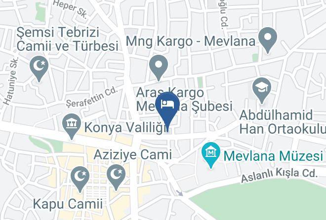 Karatay - Otel Derya Maps
