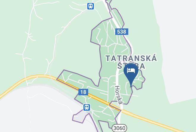 Poprad - Hotel Nezabudka Maps
