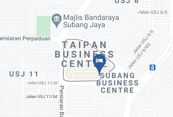 Petaling - Hotel Nginap Maps