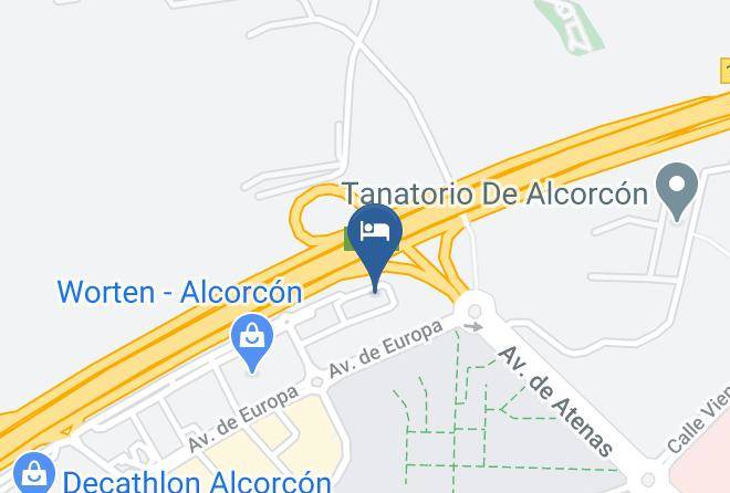 Madrid - Hotel Nh Alcorcon Maps