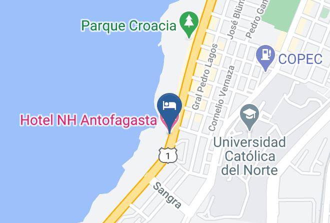 Antofagasta Province - Hotel Nh Antofagasta Maps