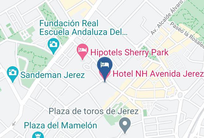 Cadiz - Hotel Nh Avenida Jerez Maps