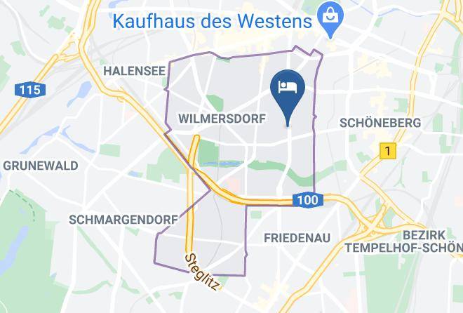 Stadt Berlin - Hotel Nh Berlin City West Maps