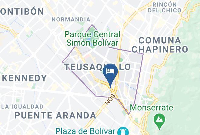 Bogota - Hotel Nh Bogota Urban 26 Royal Maps