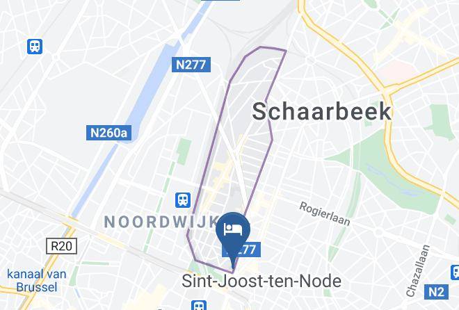 Saint Josse Ten Noode - Hotel Nh Brussels Bloom Maps