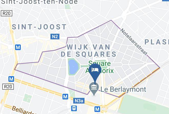 Brussels - Hotel Nh Brussels Eu Berlaymont Maps
