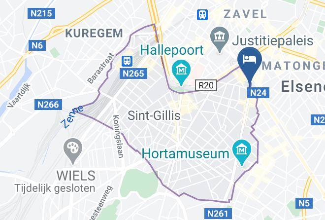 Brussels - Hotel Nh Brussels Louise Maps