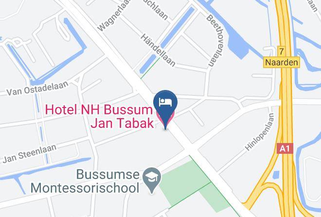 Gooise Meren - Hotel Nh Bussum Jan Tabak Maps