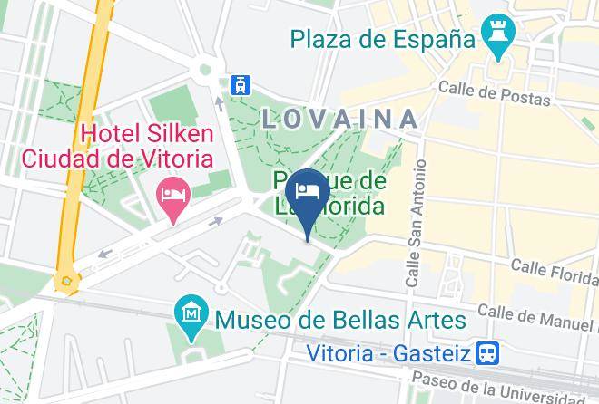 Hotel Nh Canciller Ayala Vitoria Map